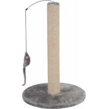 Škrabadlo sloupek s hračkou šedá 48cm Zolux