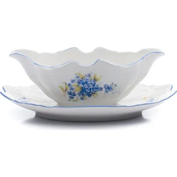Omáčník Thun 1794 Omáčník, český porcelán, Bernadotte, 500 ml, pomněnky, Thun