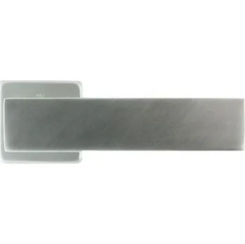 Dveřní kování M&T Klika Entero, čtvercová rozeta, SNi matný nikl, madlo/klika R