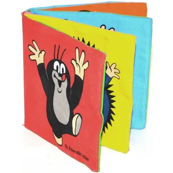 Hračka pro nejmenší Wiky Krtek textilní knížka