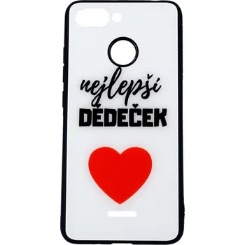 Pouzdro na mobilní telefon Kryt Xiaomi Redmi 6 pevný nejlepší dědeček (obal neboli pouzdro na Xiaomi Redmi 6)