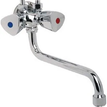 Vodovodní baterie Baterie k průtokovému ohřívači nástěnná