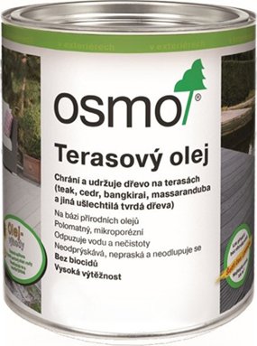Terasový olej 009 Modřín olej přírodně tónovaný 0,75 l