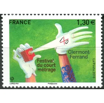 Poštovní známka Post France (2018) MiNr. 6956 ** - Francie - 40. festival krátkých filmů, Clermont-Ferrand