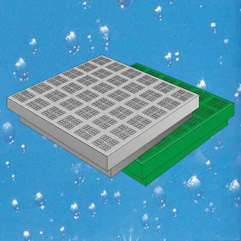 First plast, Edil Plast poklop lehký SCP40 - šedý