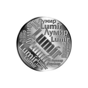Česká jména - Lumír - velká stříbrná medaile 1 Oz