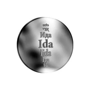 Česká jména - Ida - stříbrná medaile