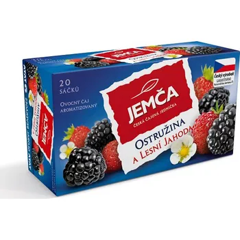 Čaj Jemča Ostružina a lesní jahoda 20 x 2 g 