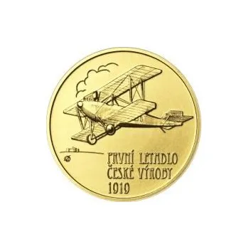 Letadlo Bohemia - 1/2 Oz zlato b.k.