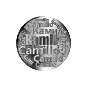 Česká jména - Kamil - velká stříbrná medaile 1 Oz