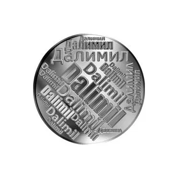 Česká jména - Dalimil - velká stříbrná medaile 1 Oz