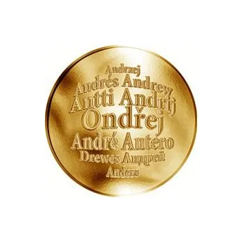 Česká jména - Ondřej - zlatá medaile