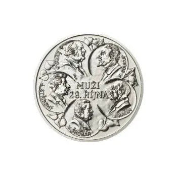 Muži 28. října - stříbro 1 Oz b.k.