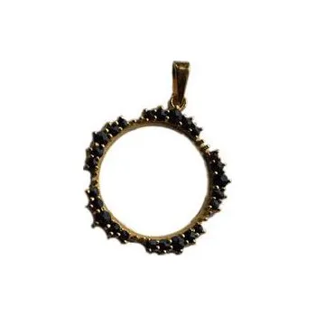 Rámeček na dukátové mince - 25 granátů