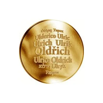 Česká jména - Oldřich - zlatá medaile