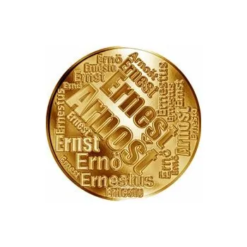 Česká jména - Arnošt - velká zlatá medaile 1 Oz