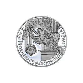 Vojtěch Hynais - 160. výročí narození stříbro proof