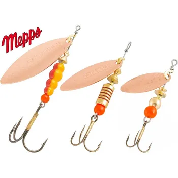 Umělá nástraha MEPPS rotační třpytka Aglia Long Cooper velikost: 1+/6 g