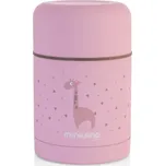 Miniland Silky na jídlo 600 ml růžová