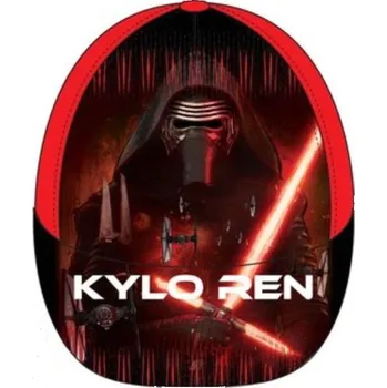 Módní doplněk SUN CITY Dětská kšiltovka Star Wars Kylo Ren červená Velikost: 52