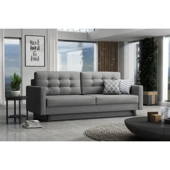 Pohovka Nábytek PEGAS s.r.o. Pohovka Florencie Malmo 90/Zygzak popel/Bella 592