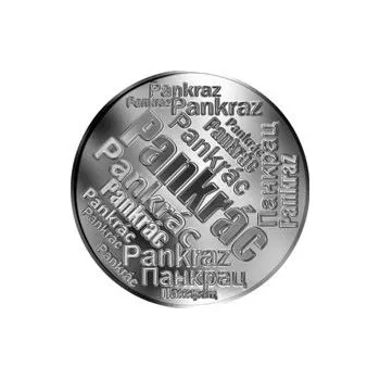 Česká jména - Pankrác - velká stříbrná medaile 1 Oz