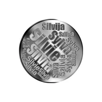 Česká jména - Sylva - velká stříbrná medaile 1 Oz
