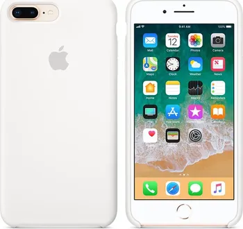 Pouzdro na mobilní telefon Apple Silicone Case pro Apple iPhone 7 Plus/8 Plus bílé
