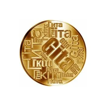 Volný čas Česká jména - Gita - velká zlatá medaile 1 Oz