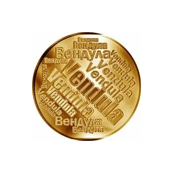 Volný čas Česká jména - Vendula - velká zlatá medaile 1 Oz