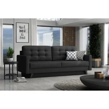 Pohovka Nábytek PEGAS s.r.o. Pohovka Florencie Malmo 96/Zygzak černá/Bella 001