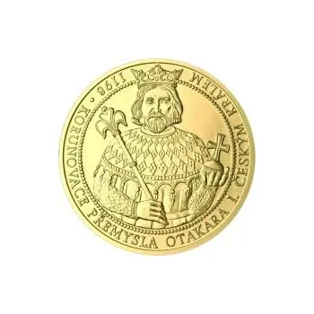 Korunovace Přemysla Otakara I. českým králem - zlato Proof