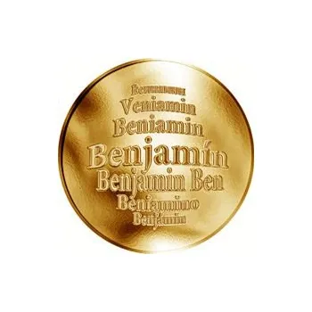 Česká jména - Benjamín - zlatá medaile