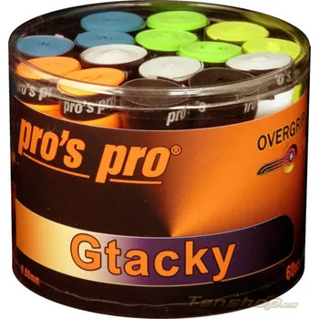 Raketový sport Omotávky Pros Pro G Tacky 60 ks, mix