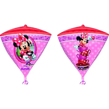 Balónek Amscan Minnie Mouse foliový balónek 38 x 43 cm