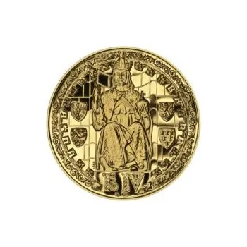 Proof - Pražské dukáty - 5 dukát - Prašná brána Au