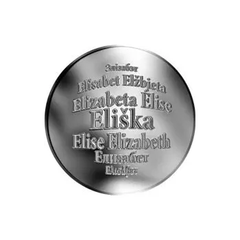 Česká jména - Eliška - stříbrná medaile