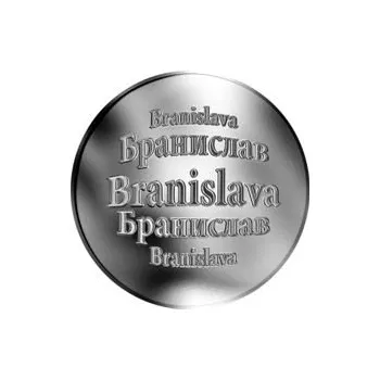 Slovenská jména - Branislava - stříbrná medaile