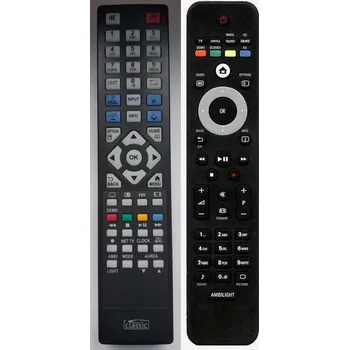 Dálkový ovladač Philips RCPF04E09B, RC4709/01, YKF256-001B, 242254902362 náhradní dálkový ovladač Classic