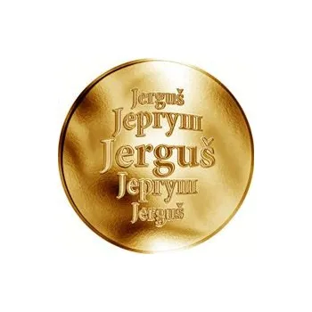 Slovenská jména - Jerguš - zlatá medaile