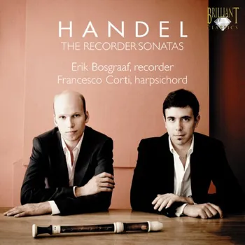 Zahraniční hudba HÄNDEL,G.F.: Recorder Sonatas (CD) (Erik Bosgraaf recorder, Francesco Corti harpsichord)