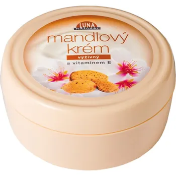 Pleťový krém Luna Natural Výživný mandlový krém s vitaminem E 200 ml