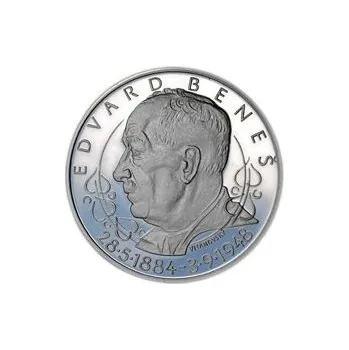 Edvard Beneš - 125. let narození - stříbro Proof