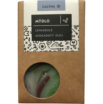Mýdlo Caltha Levandulové mýdlo s avokádovým olejem 100 g