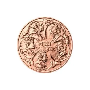 Muži 28. října - Měď 1 Oz b.k.
