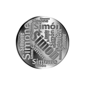 Česká jména - Šimon - velká stříbrná medaile 1 Oz