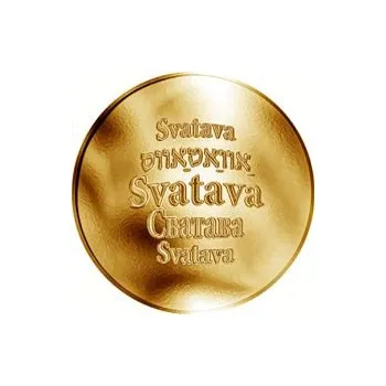Česká jména - Svatava - zlatá medaile
