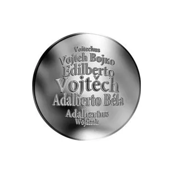 Česká jména - Vojtěch - stříbrná medaile