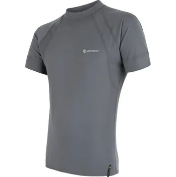 Sensor Double Face krátký rukáv šedé