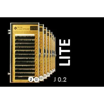 Péče o řasy a obočí BL LASHES LITE řasy zakřivení J 0,20 extra lehké Délka řas: 12 mm
